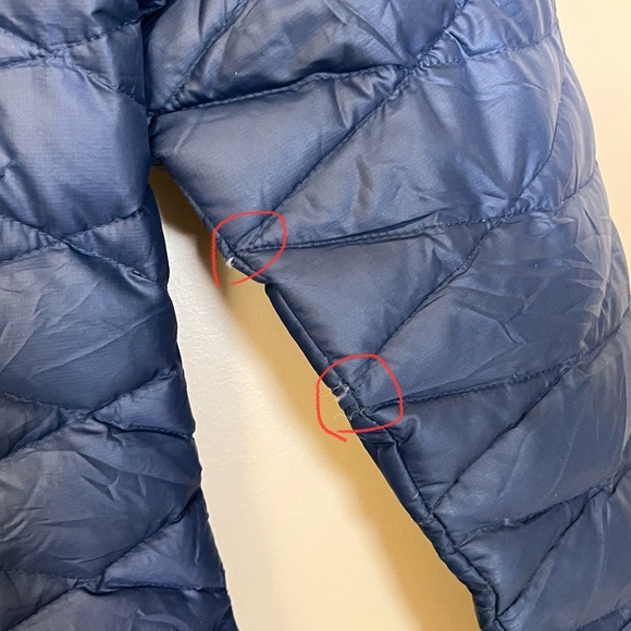 Patagonia Fiona Parka Insulated Down Jacket - Women's Size M - Blue - Picture 12 of 15